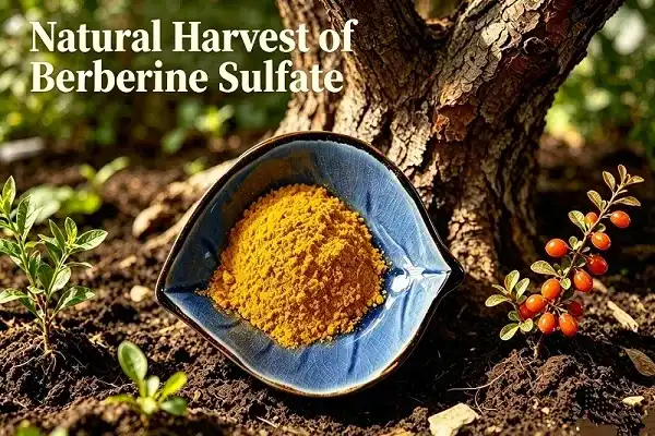 How to identify qualified berberine sulfate powder?